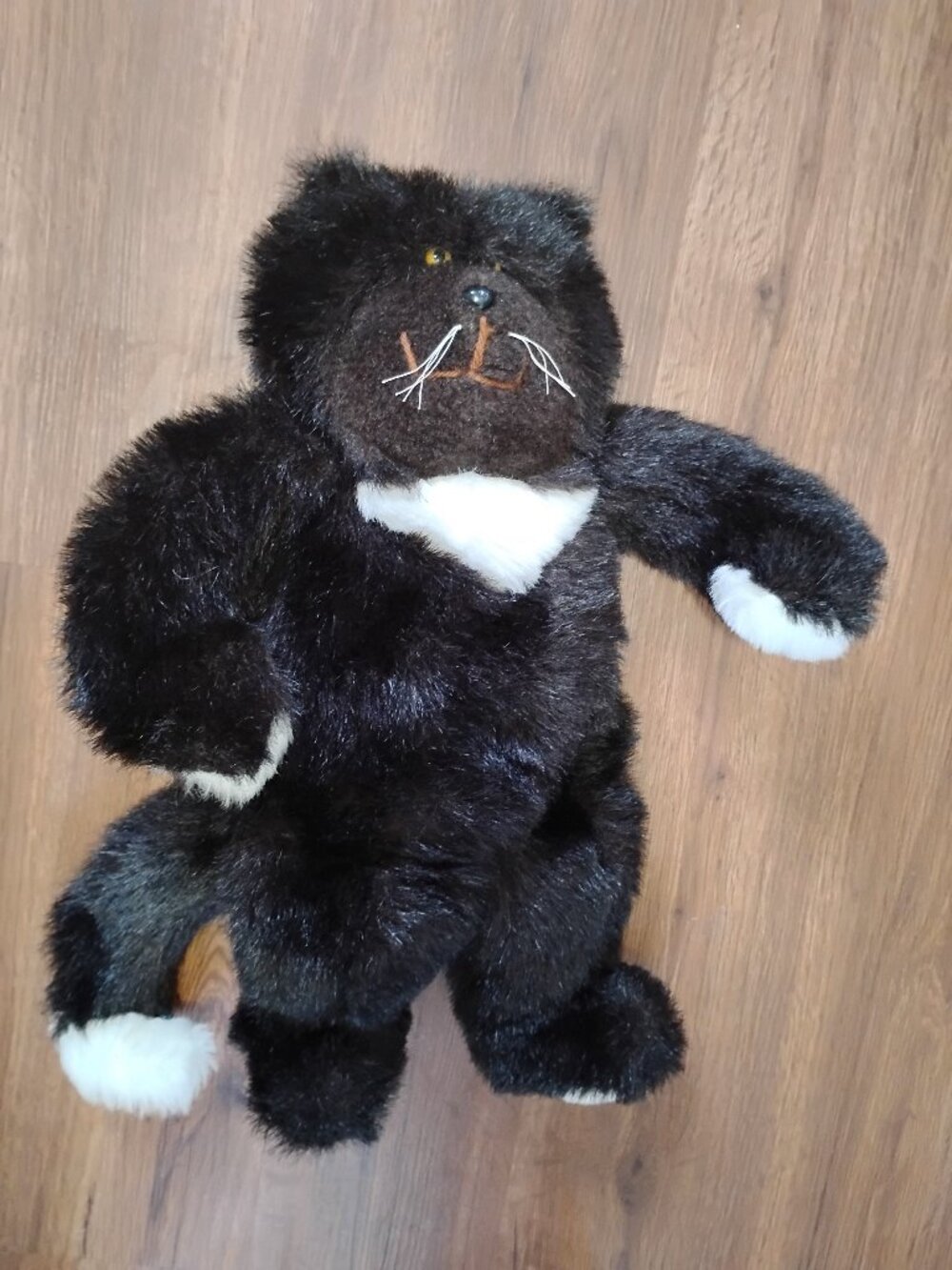 Vintage Deri Cartier Bear Co. Cat Plush Stuffed Animal Limited-Edition Artist